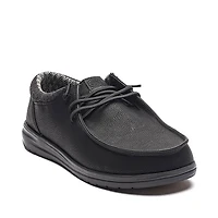 Mens HEYDUDE Paul Slip-On Casual Shoe - Black Monochrome