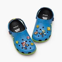 Super Mario Crocs Classic Clog - Blue / Multicolor