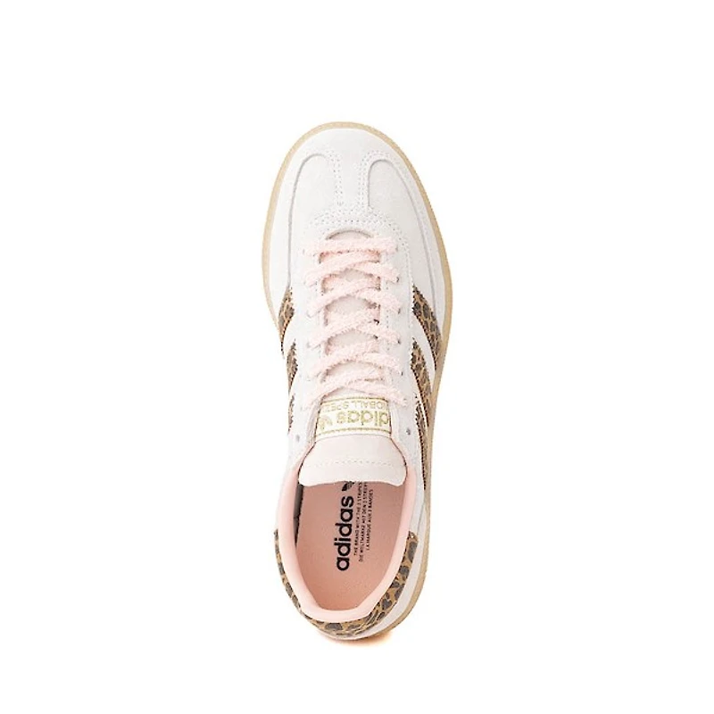 adidas Handball Spezial Athletic Shoe - Big Kid Crystal White / Cardboard Blush Pink