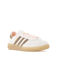 adidas Handball Spezial Athletic Shoe - Big Kid Crystal White / Cardboard Blush Pink