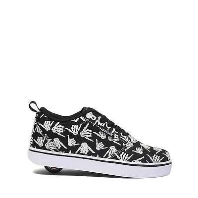 Heelys Pro 20 Prints Glow Skate Shoe - Little Kid / Big Black White
