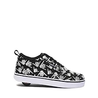 Heelys Pro 20 Prints Glow Skate Shoe - Little Kid / Big Black White