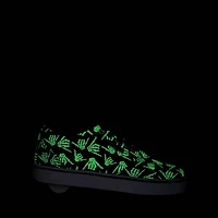 Heelys Pro 20 Prints Glow Skate Shoe - Little Kid / Big Black White