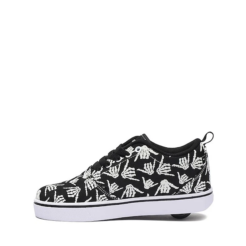 Heelys Pro 20 Prints Glow Skate Shoe - Little Kid / Big Black White