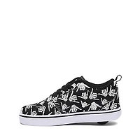 Heelys Pro 20 Prints Glow Skate Shoe - Little Kid / Big Black White