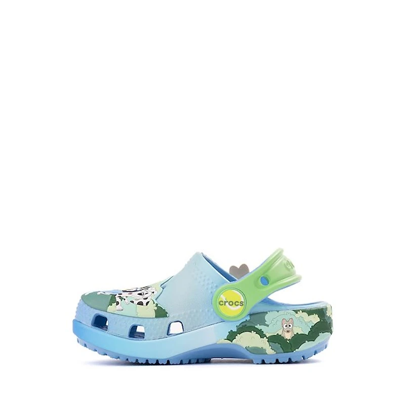 Bluey Crocs Classic Clog - Baby / Toddler Blue