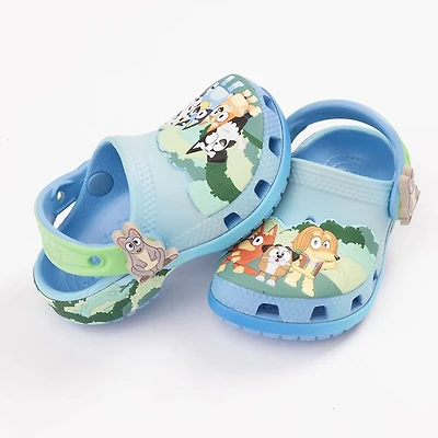 Bluey Crocs Classic Clog - Baby / Toddler Blue