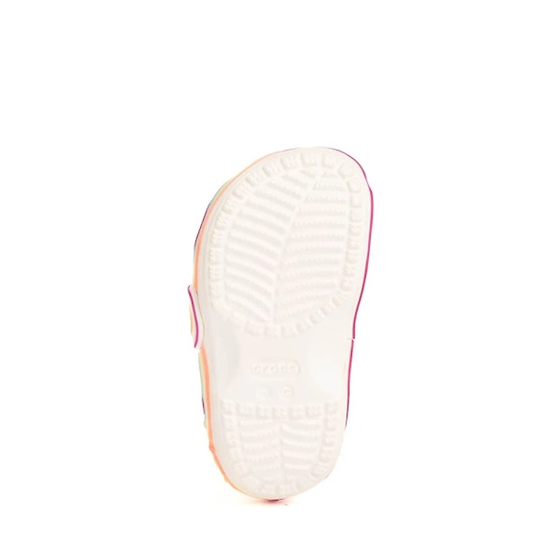 Crocs Classic I AM Unicorn Lights Clog - Toddler Chalk