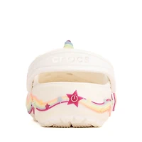 Crocs Classic I AM Unicorn Lights Clog - Toddler Chalk