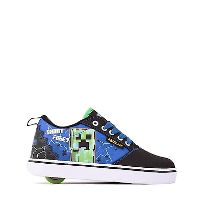 Heelys x Minecraft Pro 20 Skate Shoe - Little Kid / Big Black Blue
