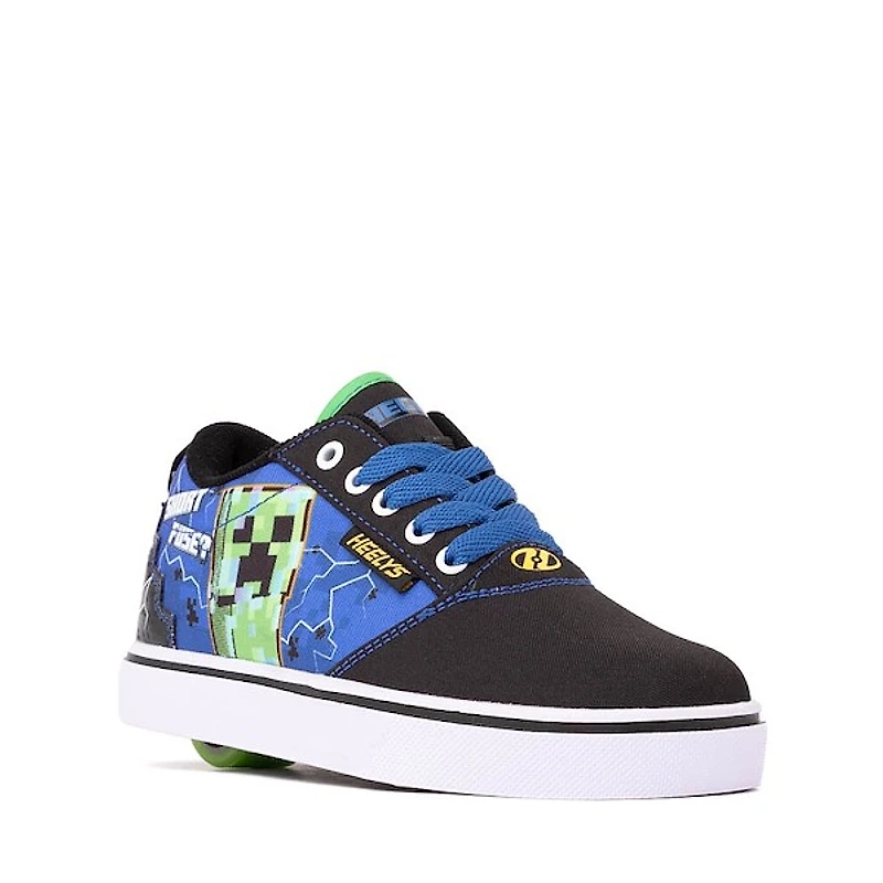 Heelys x Minecraft Pro 20 Skate Shoe - Little Kid / Big Black Blue
