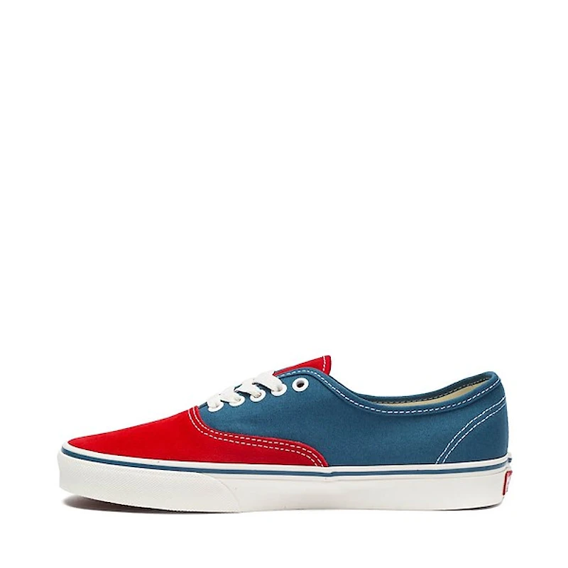 Vans Authentic Skate Shoe - Racing Red / Navy Blue
