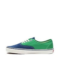 Vans Authentic Skate Shoe - Green / Navy Blue
