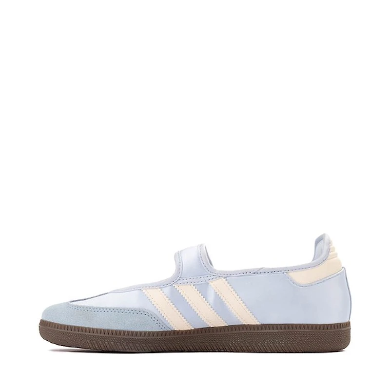 Chaussure athlétique adidas Samba Jane pour femmes - Bleu Crystal Sky / Blanc crème Gomme