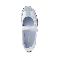 Chaussure athlétique adidas Samba Jane pour femmes - Bleu Crystal Sky / Blanc crème Gomme