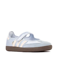 Chaussure athlétique adidas Samba Jane pour femmes - Bleu Crystal Sky / Blanc crème Gomme