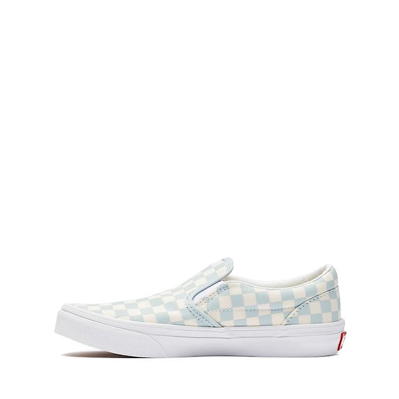 Vans Classic Slip-On Checkerboard Skate Shoe - Little Kid Dawn Mist
