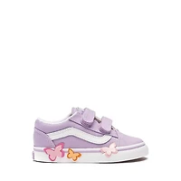 Vans Old Skool V Butterfly Skate Shoe - Baby / Toddler Soft Orchid