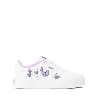 PUMA Carina 3.0 Butterfly Athletic Shoe - Little Kid / Big White Violet