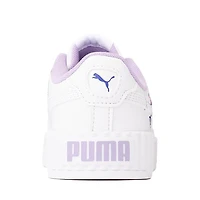 PUMA Carina 3.0 Butterfly Athletic Shoe - Little Kid / Big White Violet