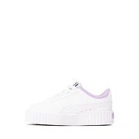 PUMA Carina 3.0 Butterfly Athletic Shoe - Baby / Toddler White Violet