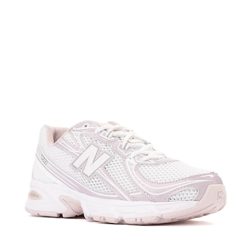 New Balance 740 Athletic Shoe - White / Pink Metallic