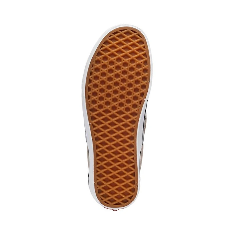 Vans Classic Slip-On Checkerboard Skate Shoe - Mushroom