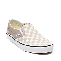 Vans Classic Slip-On Checkerboard Skate Shoe - Mushroom