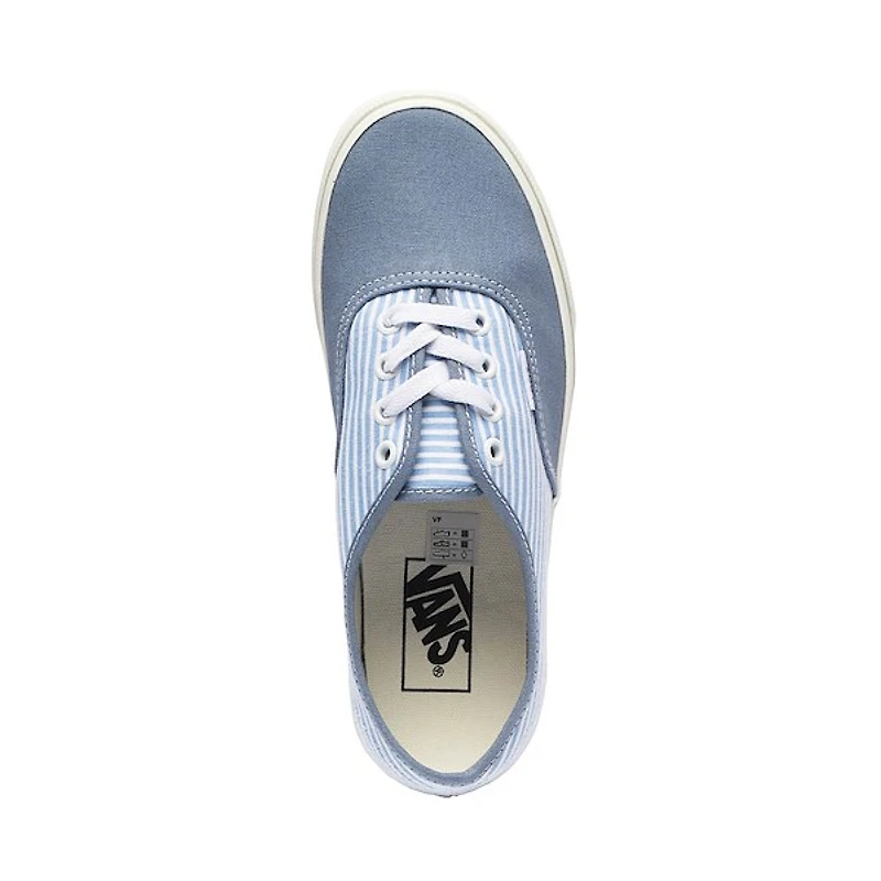 Vans Authentic Stripes Skate Shoe - Glacial Slate
