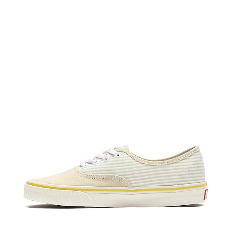 Vans Authentic Stripes Skate Shoe - Space Yellow