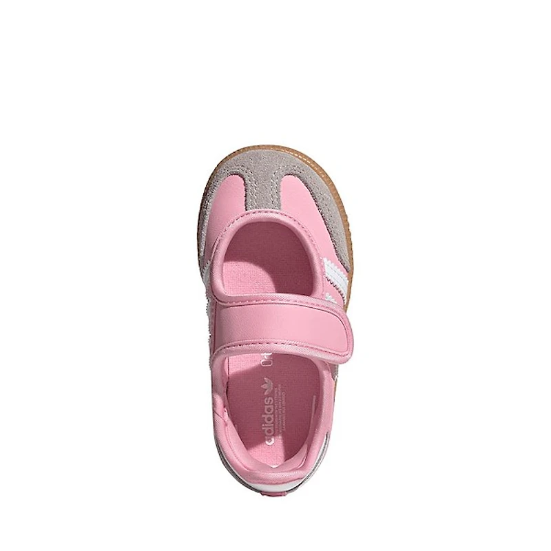 adidas Samba Jane Sneaker - Baby / Toddler Light Pink Cloud White Gum