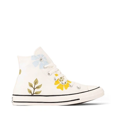 Converse Chuck Taylor All Star Retro Floral High-Top Sneaker - Egret