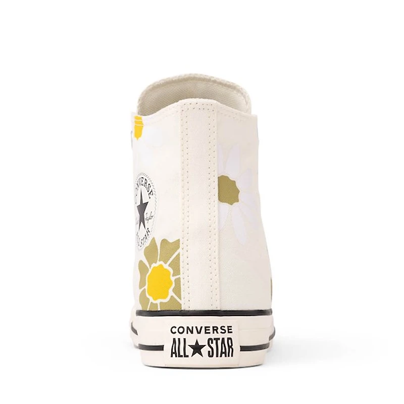 Converse Chuck Taylor All Star Retro Floral High-Top Sneaker - Egret