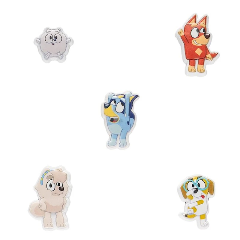 Bluey Crocs Jibbitz&trade Shoe Charms 5 Pack - Multicolor