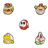 Super Mario Crocs Foes Jibbitz&trade Charms 5-Pack - Multicolor