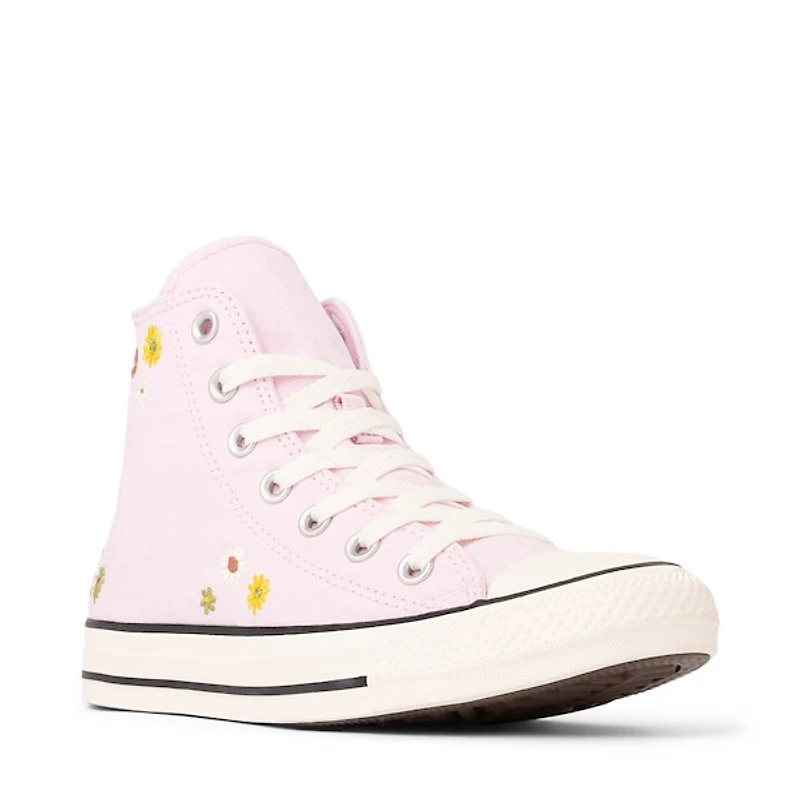 Converse Chuck Taylor All Star Floral Embroidery High-Top Sneaker - New Found Bloom