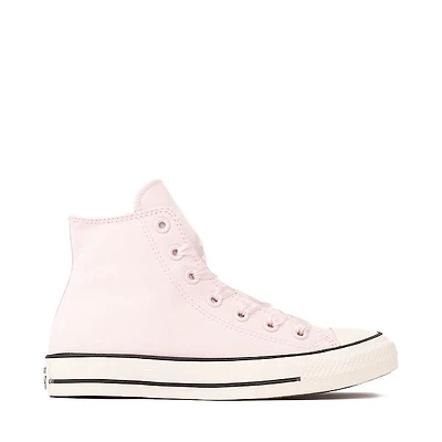 Womens Converse Chuck Taylor All Star Peached Canvas High-Top Sneaker - Decade Pink