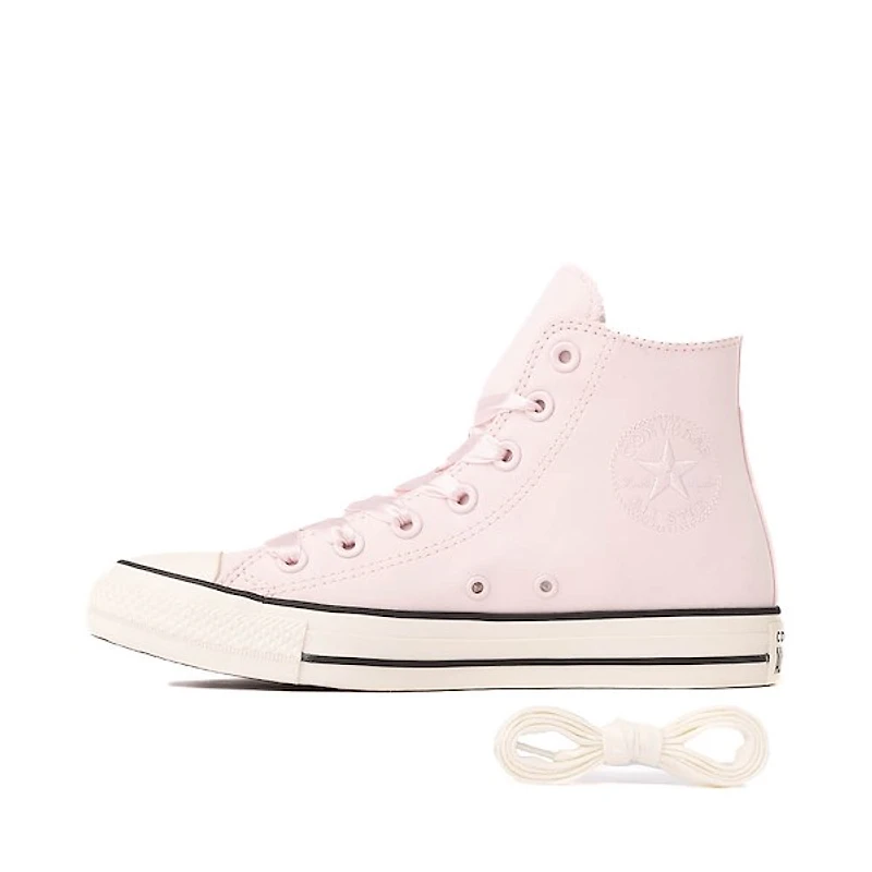 Womens Converse Chuck Taylor All Star Peached Canvas High-Top Sneaker - Decade Pink