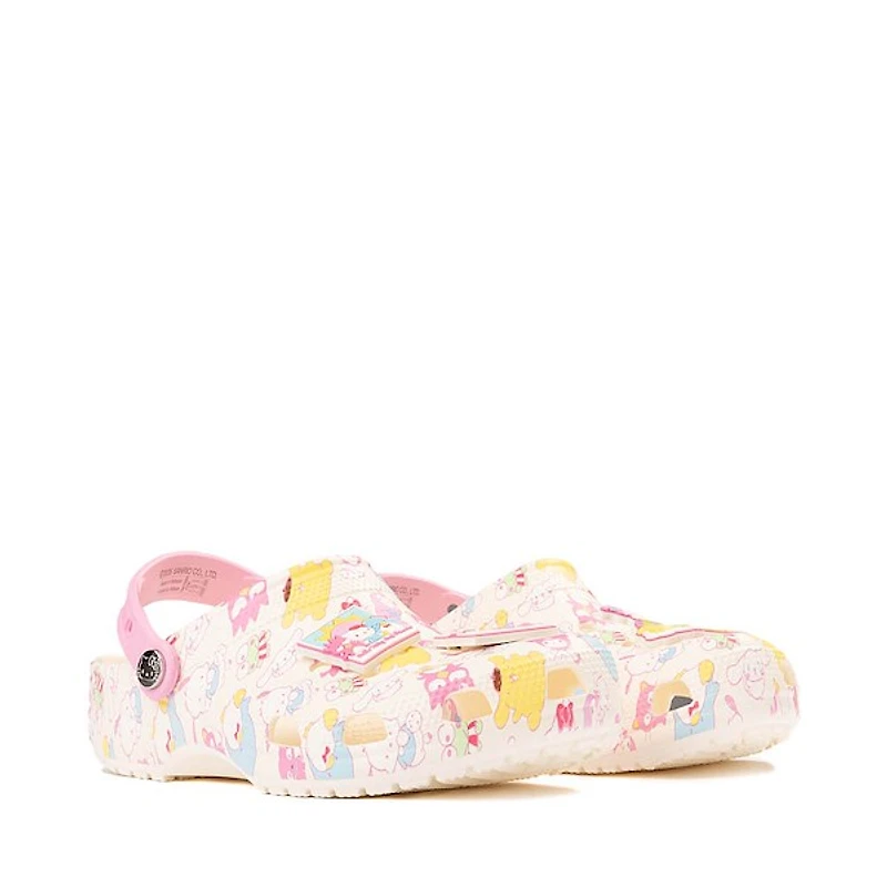 Sabot Crocs Classic Hello Kitty & Friends - Blanc