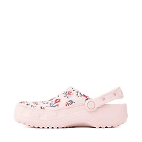 Crocs Classic Crafted Floral Clog - Cotton Candy