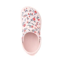 Crocs Classic Crafted Floral Clog - Cotton Candy