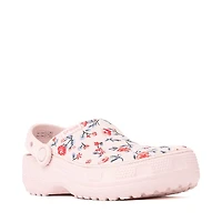 Crocs Classic Crafted Floral Clog - Cotton Candy