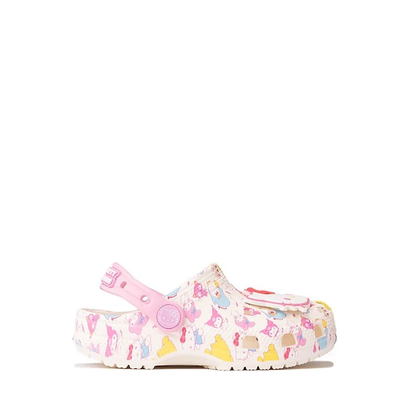 Sabot Crocs Classic Hello Kitty & Friends - Bébé / Tout-petit Blanc