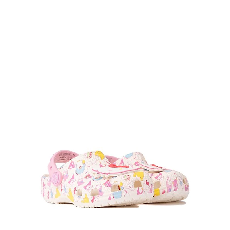 Sabot Crocs Classic Hello Kitty & Friends - Bébé / Tout-petit Blanc