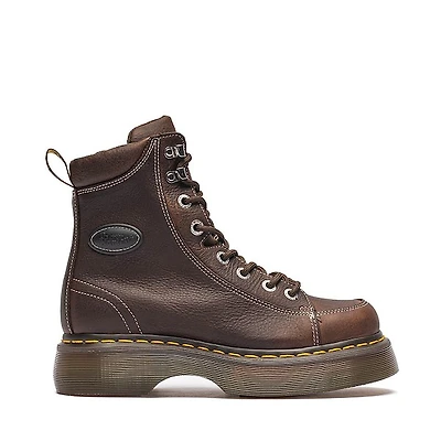 Womens Dr. Martens Buzz 8-Eye Boot - Dark Brown
