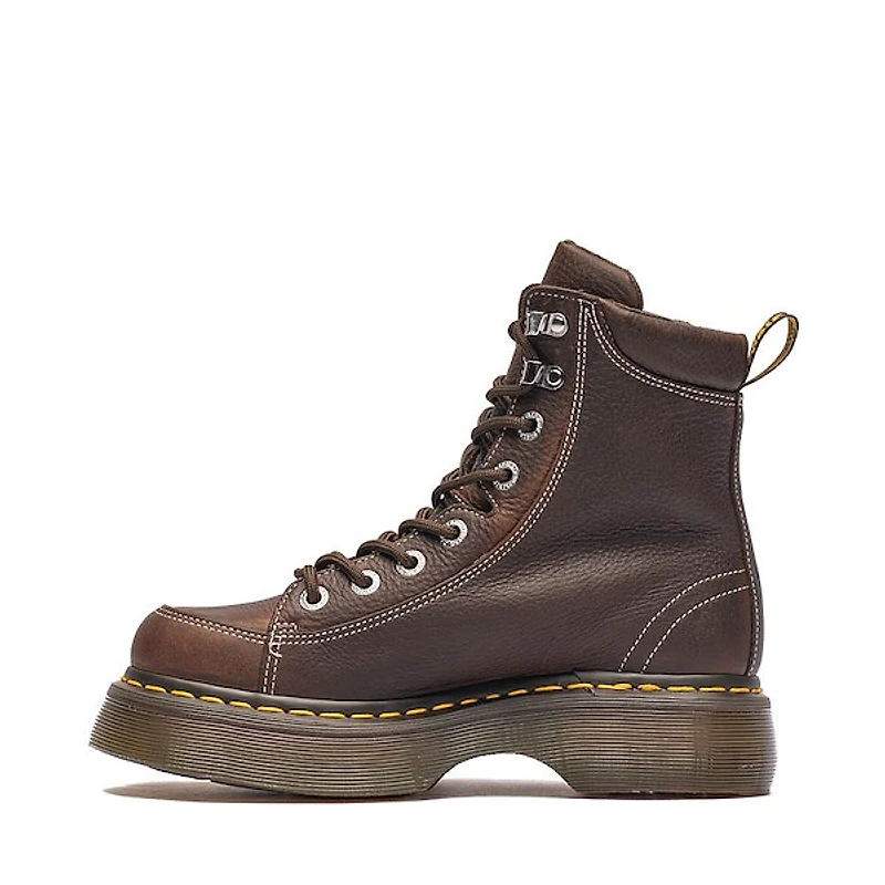 Womens Dr. Martens Buzz 8-Eye Boot - Dark Brown