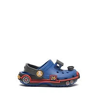 Crocs Fun Lab Train Clog - Baby / Toddler Blue Bolt Carbon