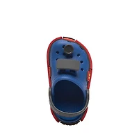 Crocs Fun Lab Train Clog - Baby / Toddler Blue Bolt Carbon