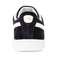Mens PUMA Suede Classic Sneaker - Black / White
