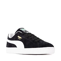 Mens PUMA Suede Classic Sneaker - Black / White